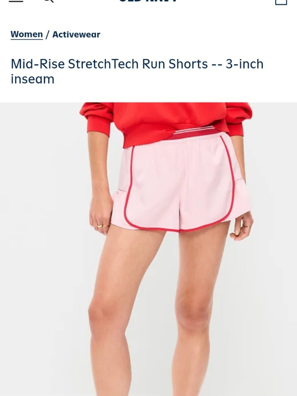 NWT Old Navy Pink Shorts